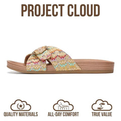 Project Cloud Women's | Platform Sandals Women | Plush and Soft Insole | Lightweight | Non-Slip - Beaming