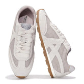 Project Cloud Women's | Genuine Leather Sneakers | Memory Foam Technology | Lightweight | Anti-Slip - Tiger