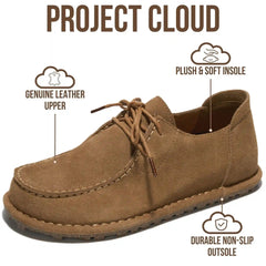 Project Cloud Women's | Project Cloud 100% Genuine Leather Loafers for Women | Soft & Plush Insole | Lightweight | Non-Slip - Uma