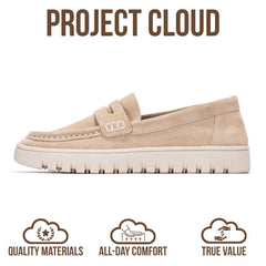 Project Cloud Women's | Genuine Leather Loafers | ProjectPlush | Lightweight | Non-Slip - Filide-1