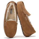 Project Cloud Women's | 100% Genuine Suede Loafers | Memory Foam | Lightweight | Non-Slip - Cathi