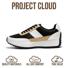 Project Cloud Women's | Memory Foam Fashion Sneakers | Lightweight | Non-Slip - Serena