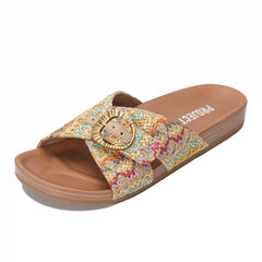 Project Cloud Women's | Platform Sandals Women | Plush and Soft Insole | Lightweight | Non-Slip - Beaming