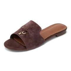 Project Cloud Women's | Genuine Leather Sandals Women Dressy | Memory Foam | Lightweight | Non-Slip - Cannes