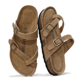 Project Cloud Women's | Genuine Leather Sandals | Memory Foam | Lightweight | Non-Slip - Lian