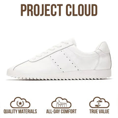 Project Cloud Women's | Fashion Sneakers for Women | Lace-up | Memory Foam | Lightweight | Non-Slip - Lynn