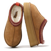 Project Cloud Women's | 100% Genuine Leather Slippers for Women | Memory Foam | Lightweight | Non-Slip - Sayre