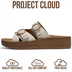 Project Cloud Women's | Eco-Crafted Leather Women's Summer Shoes | Lightweight | Non-Slip - Kristi