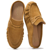 Project Cloud Women's | 100% Genuine Leather Penny Loafers | Memory Foam Insole | Lightweight | Non-Slip - Becker