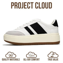 Project Cloud Kids | Platform Sneakers | Eco-Leather Upper | Memory Foam | Lightweight | Non-Slip - Little Nita