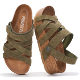 Project Cloud Women's | Platform Sandals Women | Plush and Soft Insole | Lightweight | Non-Slip - Pacifica