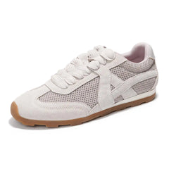 Project Cloud Women's | Genuine Leather Sneakers | Memory Foam Technology | Lightweight | Anti-Slip - Tiger