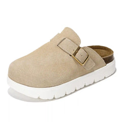 Project Cloud Kids | 100% Genuine Leather Clogs | Memory Foam | Lightweight | Non-Slip - Little BentonChunky
