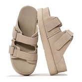 Project Cloud Women's | Platform Sandals | Memory Foam Insole | Lightweight | Non-Slip - Silverstar