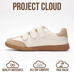 Project Cloud Women's | Eco-Leather Trendy Sneakers | Memory Foam Insole | Lightweight | Non-Slip - Ysabelle