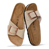 Project Cloud Women's | Genuine Leather Sandals for Women | Memory Foam | Lightweight | Non-Slip - Ibiza