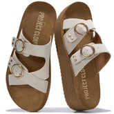 Project Cloud Women's | Eco-Crafted Leather Women's Summer Shoes | Lightweight | Non-Slip - Kristi