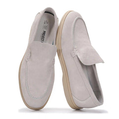 Project Cloud Men's | 100% Genuine Leather - Venetian Loafers | Memory Foam | Lightweight | Non-Slip - Mark