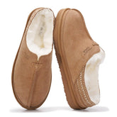 Project Cloud Men's | Australian Shearling Lining Furry House Slippers | Memory Foam | Lightweight | Non-Slip - Unwind
