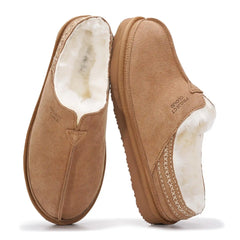 Project Cloud Men's | Australian Shearling Lining Furry House Slippers | Memory Foam | Lightweight | Non-Slip - Unwind