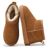 Project Cloud Kids | Ankle Boots for Girls | Genuine Leather | Memory Foam | Lightweight | Non-Slip - Julia