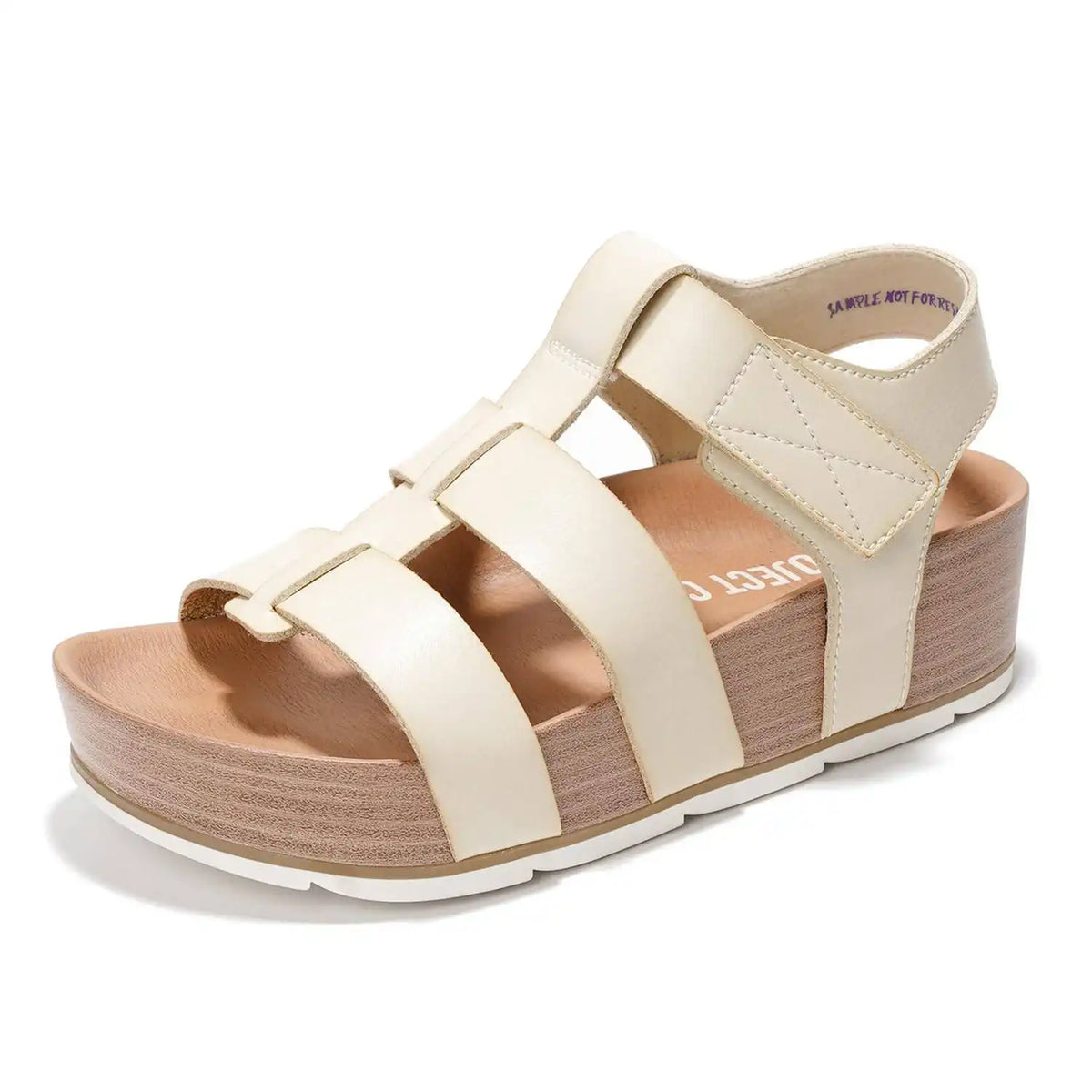 Project Cloud Women's | Eco-Leather Upper Wedge Sandals | Lightweight | Non-Slip - Phased