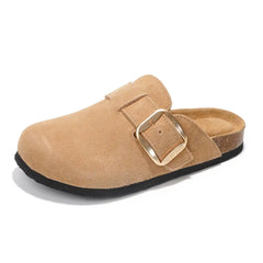 Project Cloud Women's | Genuine Leather Clogs | Memory Foam | Lightweight | Non-Slip - Manchester