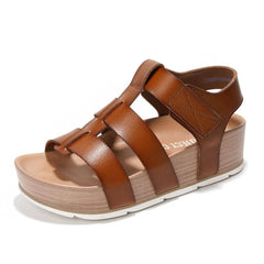 Project Cloud Women's | Eco-Leather Upper Wedge Sandals | Lightweight | Non-Slip - Phased