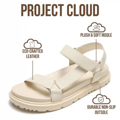 Project Cloud Women's | Eco Crafted Upper Womens Sandals | Adjustable Straps | Plush and Soft Insole | Lightweight | Non-Slip - Dagger