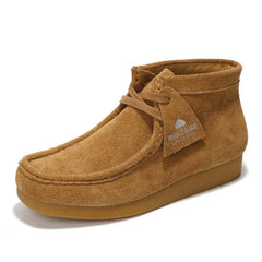 Project Cloud Women's | 100% Genuine Suede Ankle Boots | ProjectPlush | Non-Slip - Wally Boot