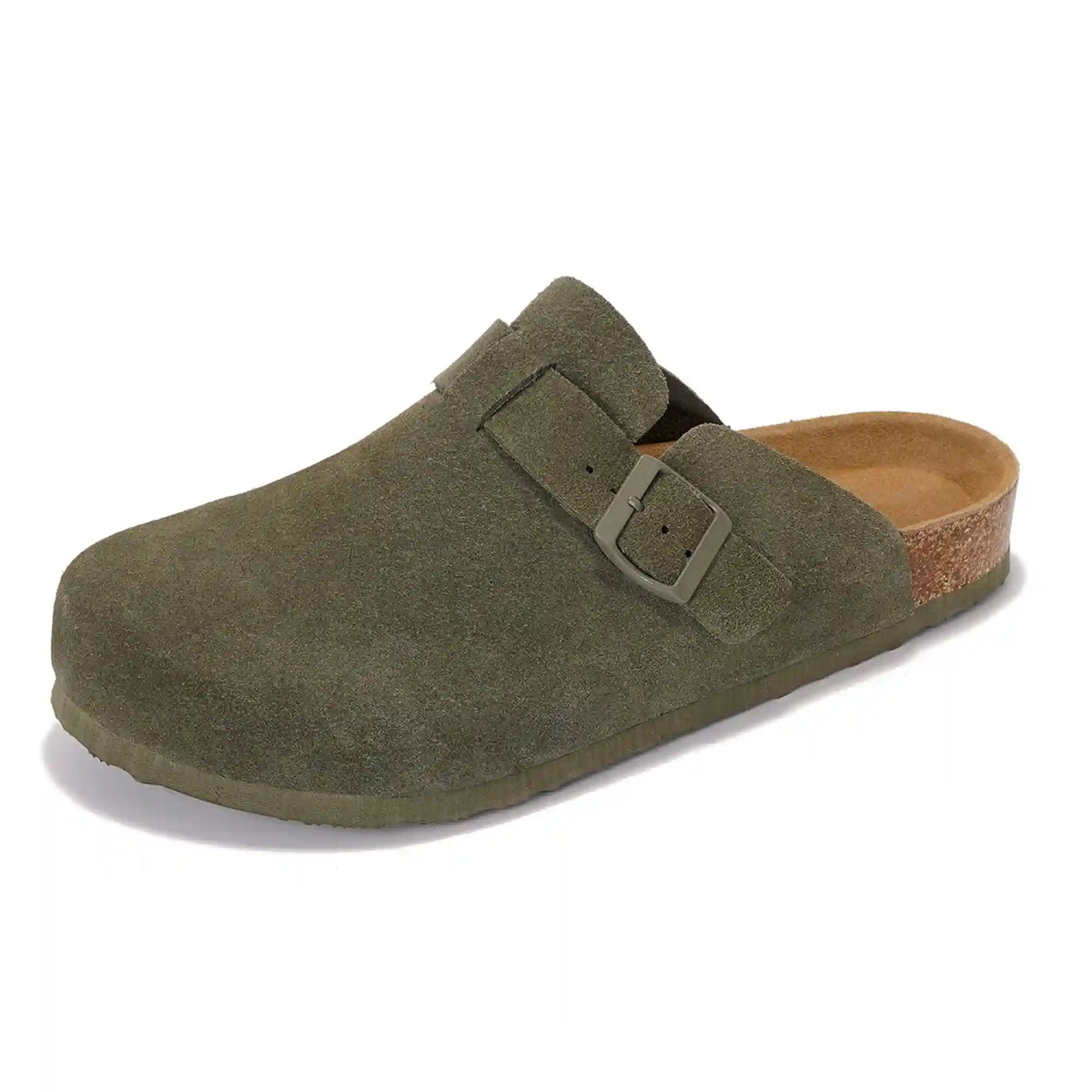 Project Cloud Men's Clogs | 100% Genuine Full Grain Leather | Memory Foam | Non-Slip | Brooklyn