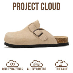 Project Cloud Kids | Genuine Leather Clogs | Memory Foam | Lightweight | Non-Slip - Little Benton