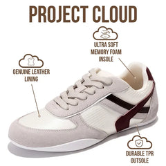 Project Cloud Women's | Lace Up Shoes for Women | Memory Foam | Lightweight | Non-Slip - Holy