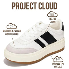 Project Cloud Kids | Platform Sneakers | Eco-Leather Upper | Memory Foam | Lightweight | Non-Slip - Little Nita