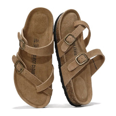 Project Cloud Women's | Genuine Leather Sandals | Memory Foam | Lightweight | Non-Slip - Lian