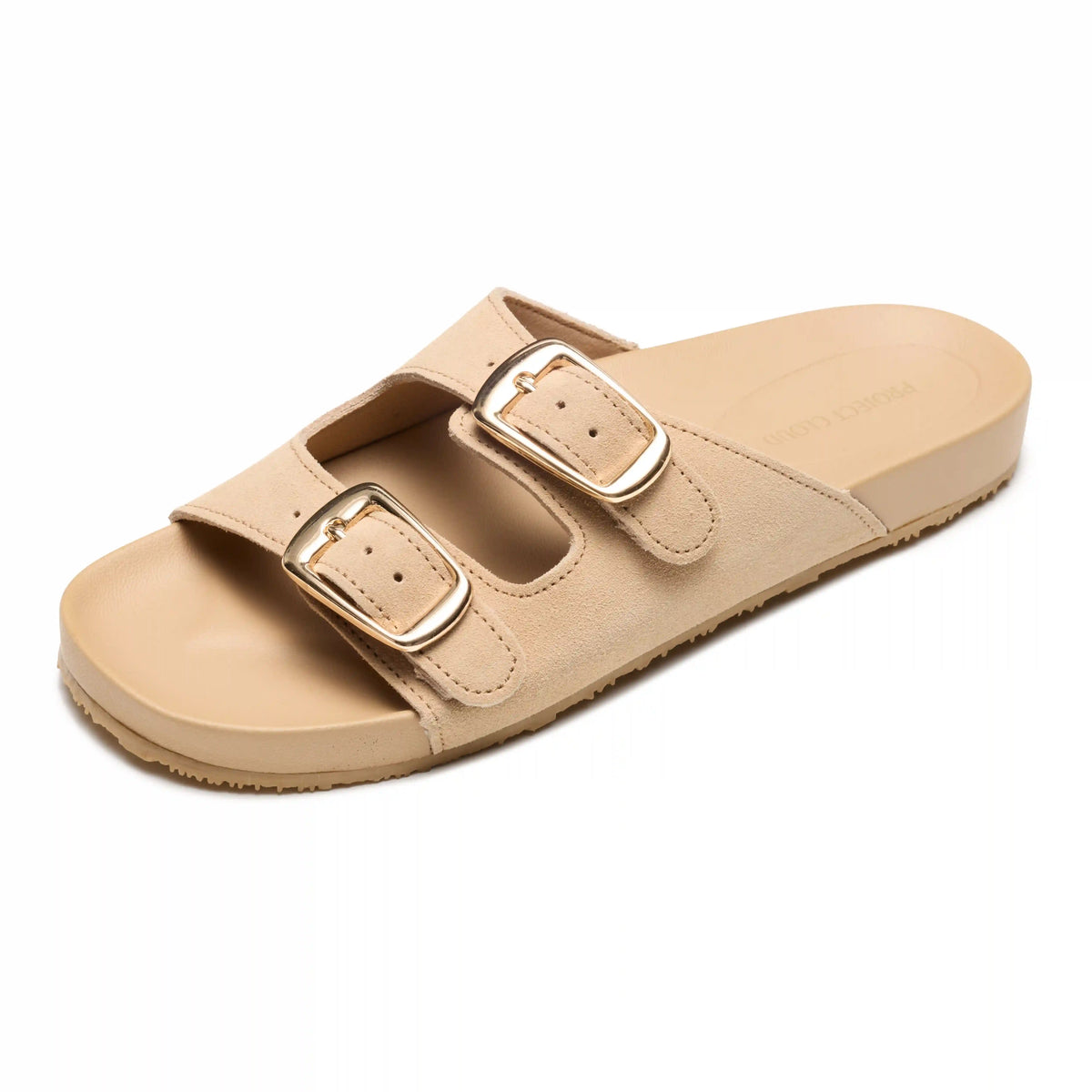 Project Cloud Women's | 100% Genuine Leather Sandals for Women | Plush & Soft Insole | Lightweight | Non-Slip - Dainty