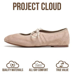 Project Cloud Women's | Mary Jane Shoes Women Ballet Flats | Memory Foam | Lightweight | Non-Slip - Emilee
