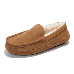 Project Cloud Men's |  Genuine Suede Slippers - Loafers | Memory Foam | Lightweight | Non-Slip - Oswin