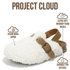 Project Cloud Kids | Mini Clogs for Kids | Genuine Leather | Memory Foam | Lightweight | Non-Slip - Jeanna