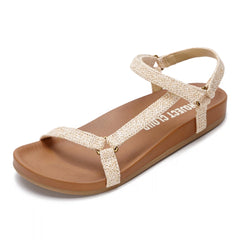 Project Cloud Women's | Platform Sandals Women | Plush and Soft Insole | Lightweight | Non-Slip - Brandy