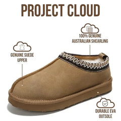 Project Cloud Women's | Genuine Australian Shearling Slippers | Memory Foam | Non-Slip - Nerita
