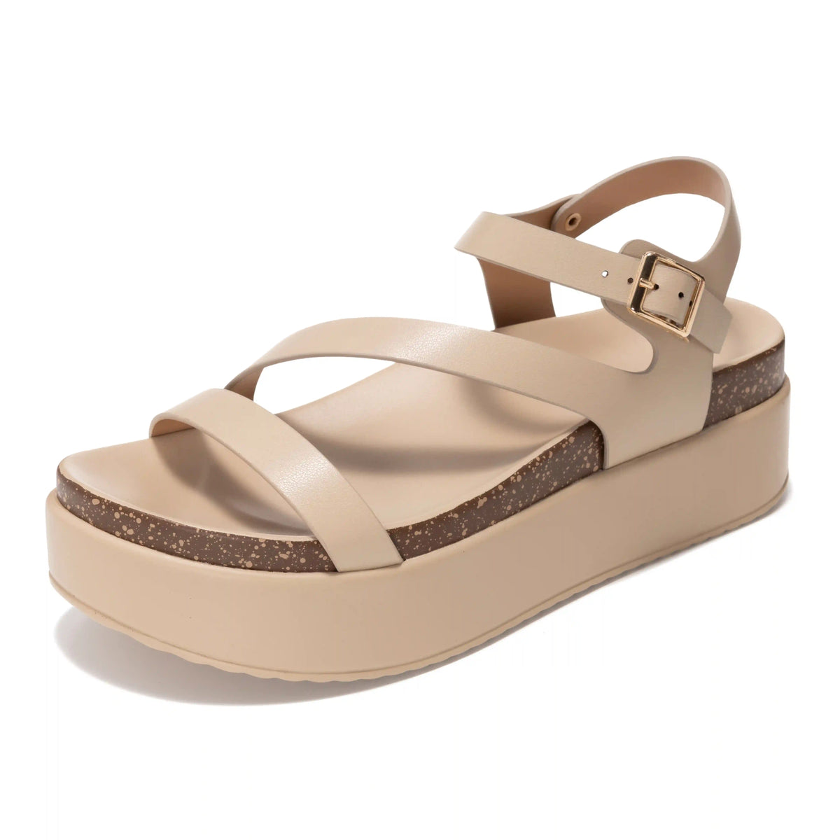Project Cloud Women's | Wedge Sandals | Plush and Soft Insole | Lightweight | Non-Slip - Mellow