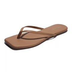 Project Cloud Women's | Square Toe Flip Flops | Memory Foam | Non-Slip - Dedication