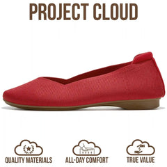 Project Cloud Women's | Women Ballet Flats | Memory Foam | Lightweight | Non-Slip - Prospect