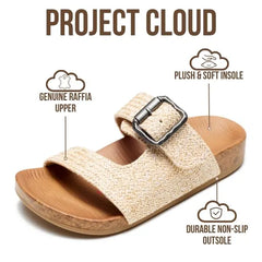 Project Cloud Kids | Girls Slide Summer Sandals | Plush & Soft Insole | Lightweight | Non-Slip - Balanced Kids