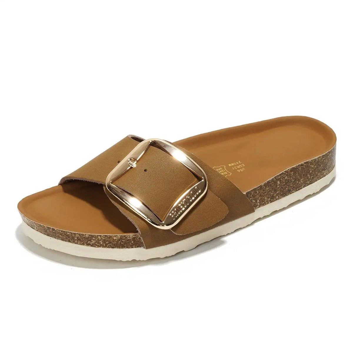 Project Cloud Women's | 100% Genuine Leather Women Sandals | Memory Foam | Lightweight | Non-Slip - Mykonos