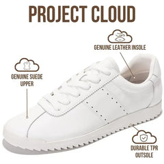 Project Cloud Women's | Fashion Sneakers for Women | Lace-up | Memory Foam | Lightweight | Non-Slip - Lynn