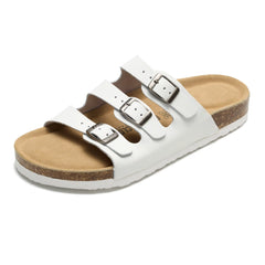 Project Cloud Women's | Genuine Leather Sandals | ProjectPlush | Memory Foam | Non-Slip - Capri