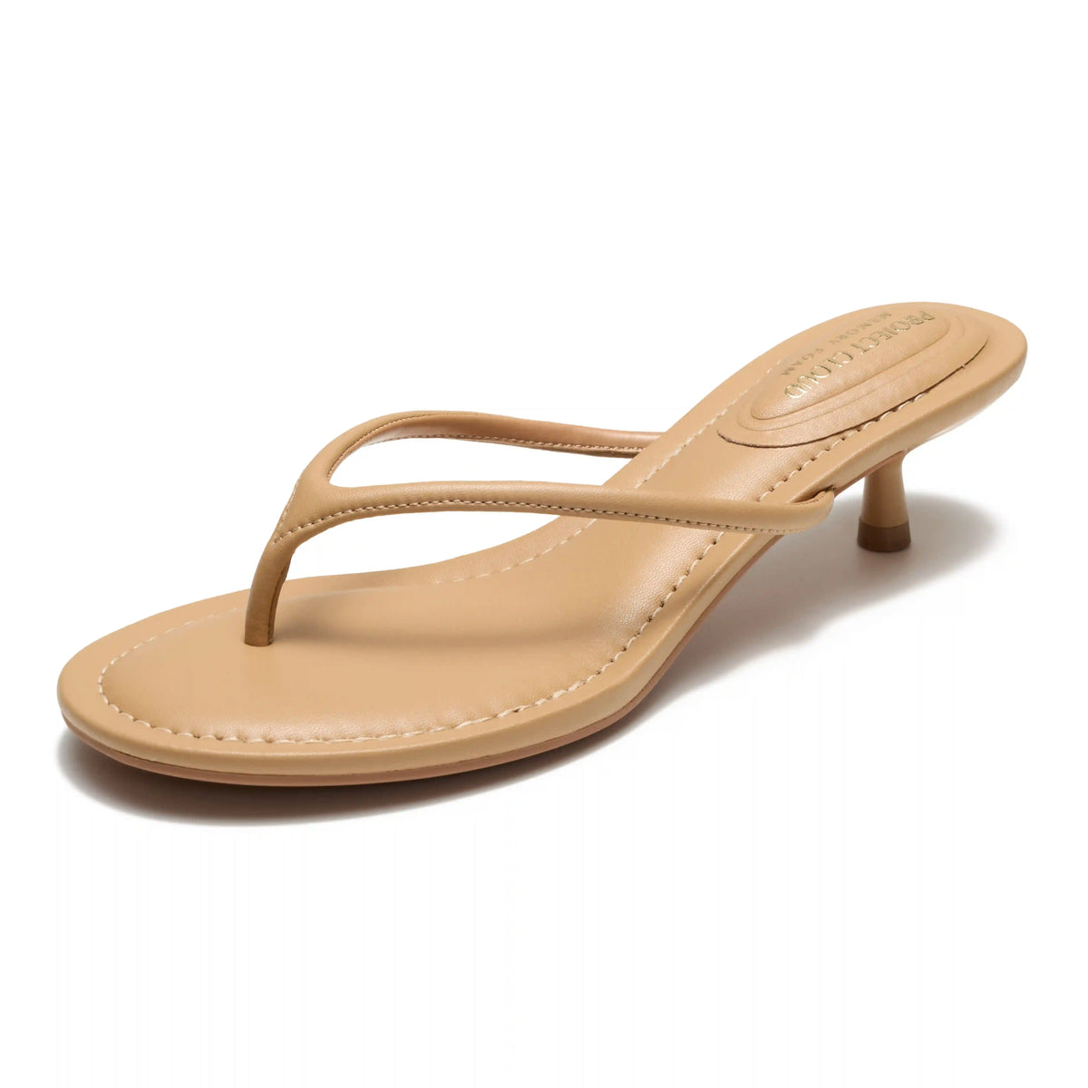 Project Cloud Women's | Genuine Leather Sandals Women Footwear | Memory Foam | Lightweight | Non-Slip - Mango