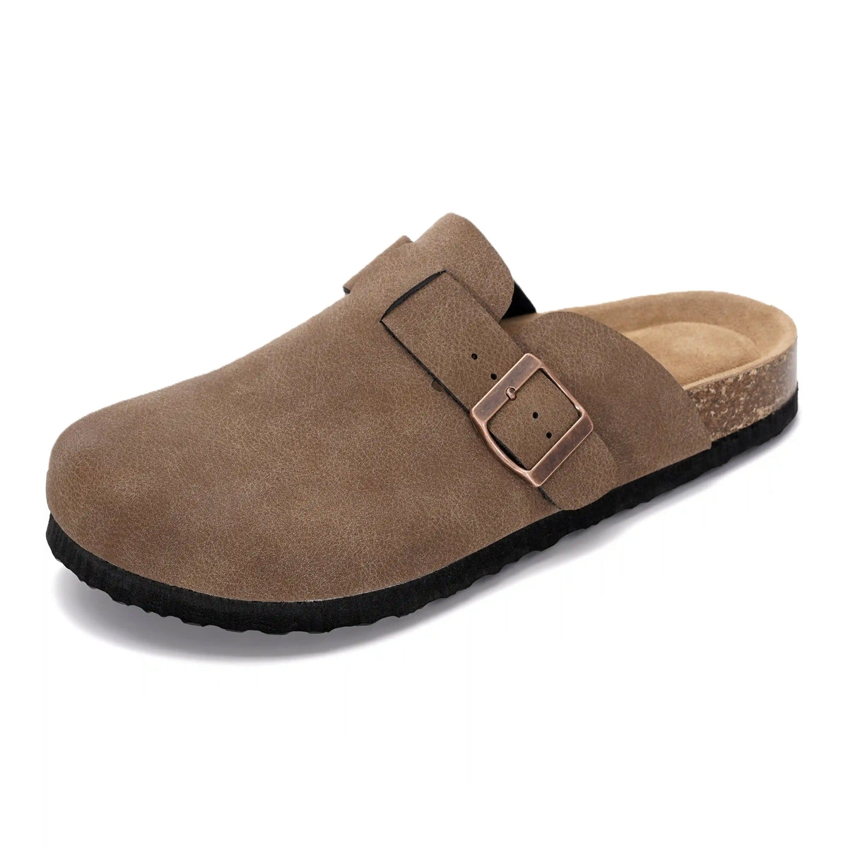 Project Cloud Women's | Genuine Suede Footbed Clogs | ProjectPlush | Lightweight | Non-Slip - Benton